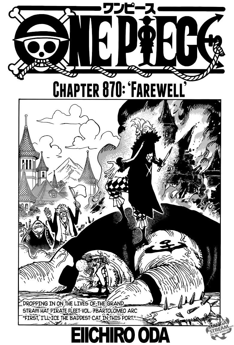 One Piece Chapter 870 1